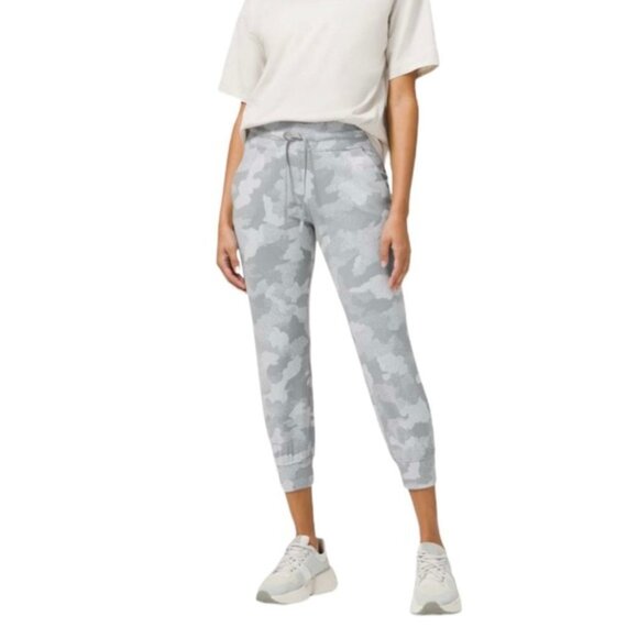 Lululemon Ready to Rulu Jogger Crop Heritage Speckle Camo Jacquard Rhino Grey - Picture 12 of 12